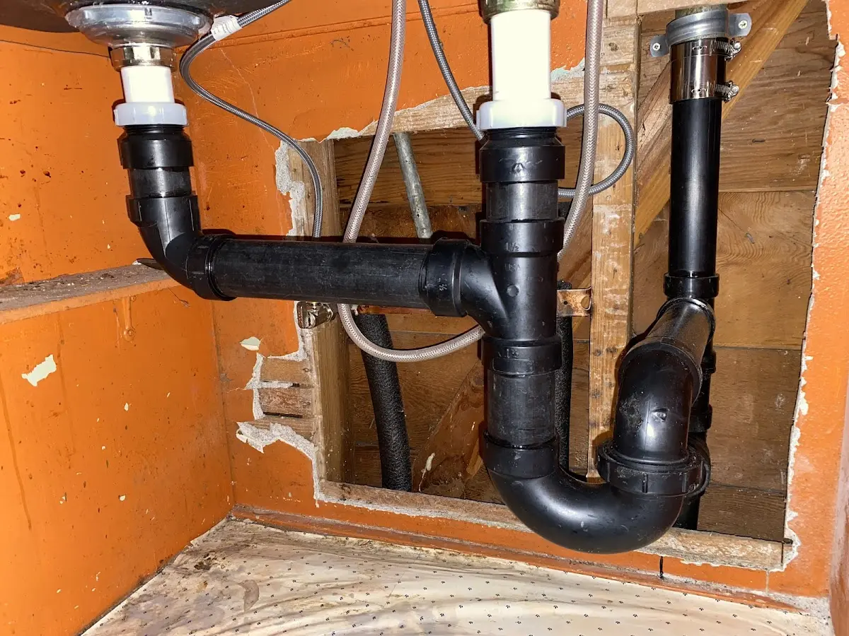 Professional Pipe Bursting equipment and tools on the job in Zimmerman